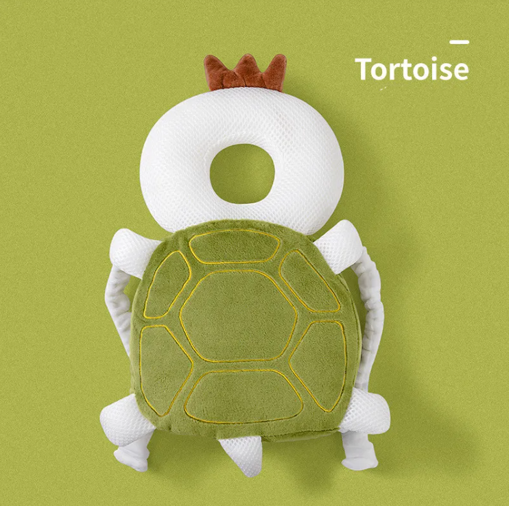 “Tortoise Toddler Head Protection Pad – Safety Cushion for Babies”