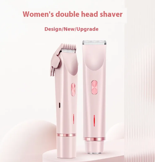 “Women’s Double‑Head Electric Shaver – Gentle & Efficient”