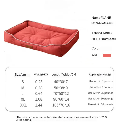 “Pet Comfort Mat – Waterproof & Chew‑Resistant Design”