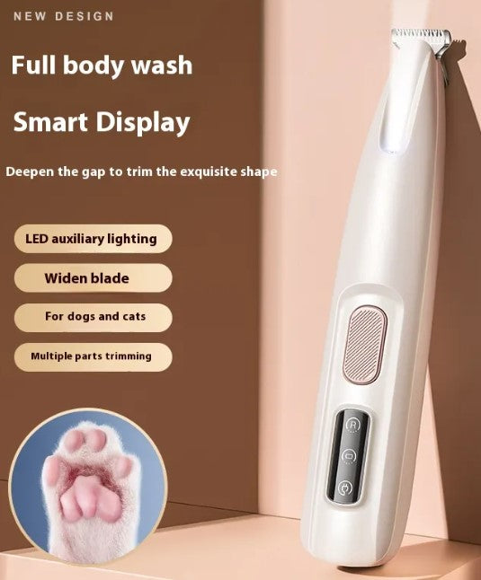 “Smart LED Pet Nail Trimmer – Gentle Grooming Tool”
