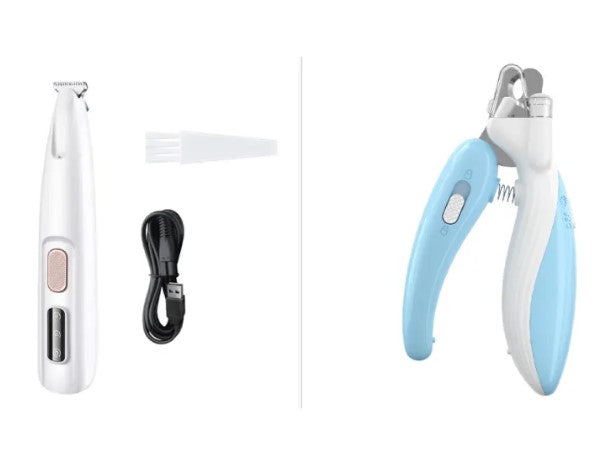 “Smart LED Pet Nail Trimmer – Gentle Grooming Tool”