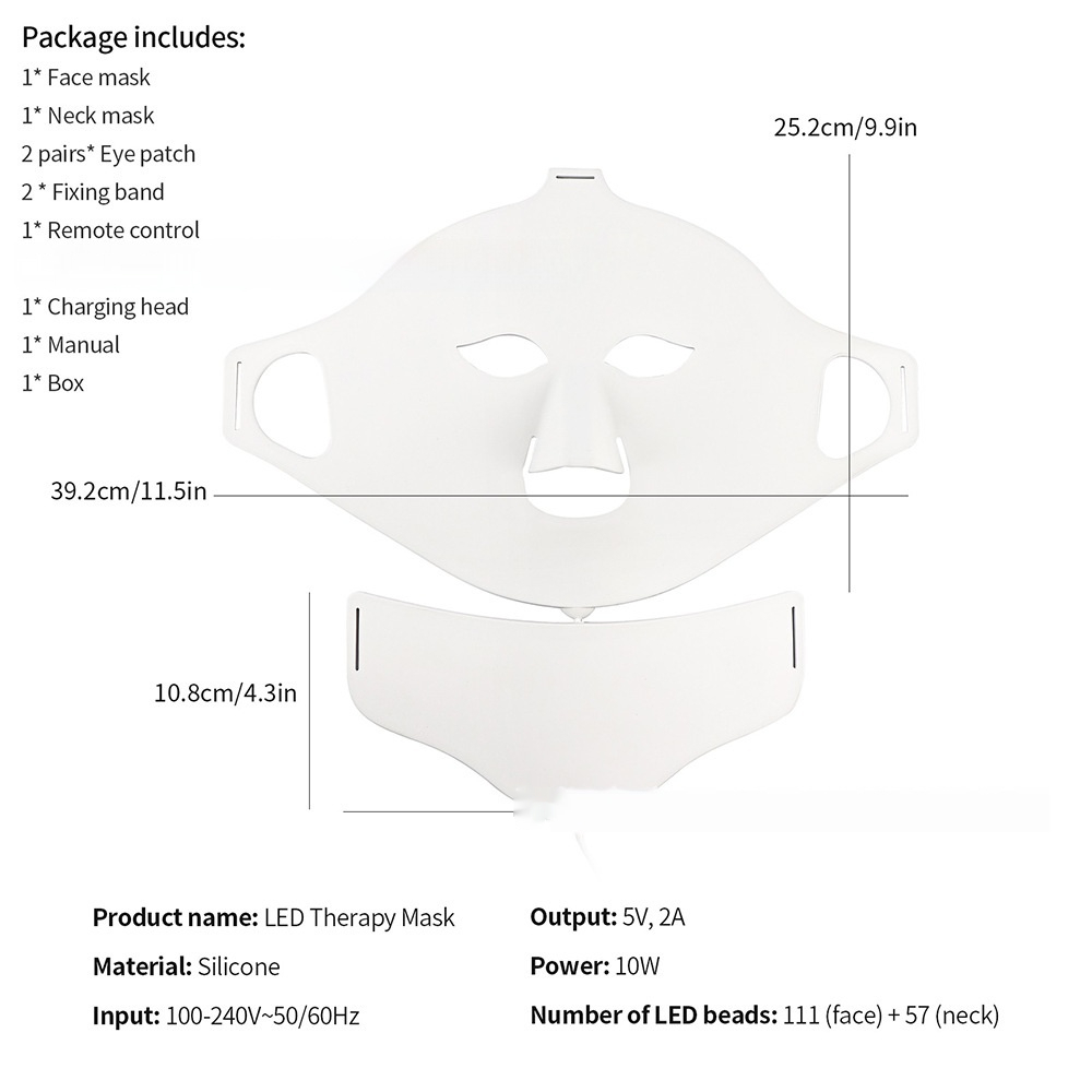 “Smart LED Light Therapy Mask – 7‑Color Skin Rejuvenator”
