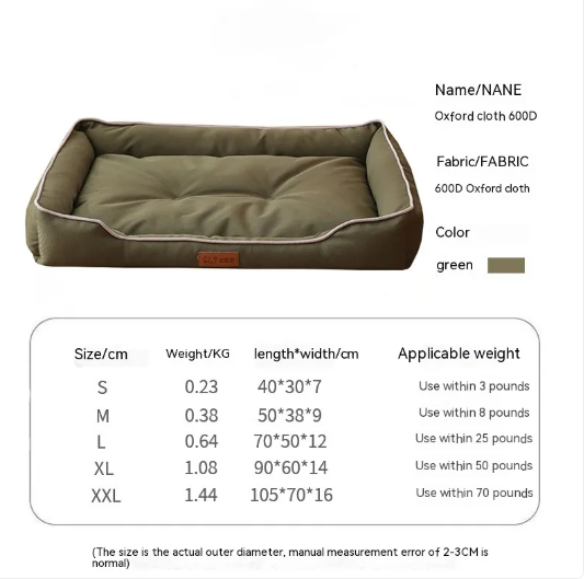 “Pet Comfort Mat – Waterproof & Chew‑Resistant Design”