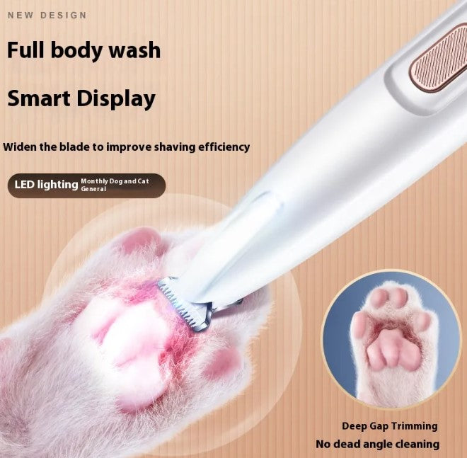 “Smart LED Pet Nail Trimmer – Gentle Grooming Tool”