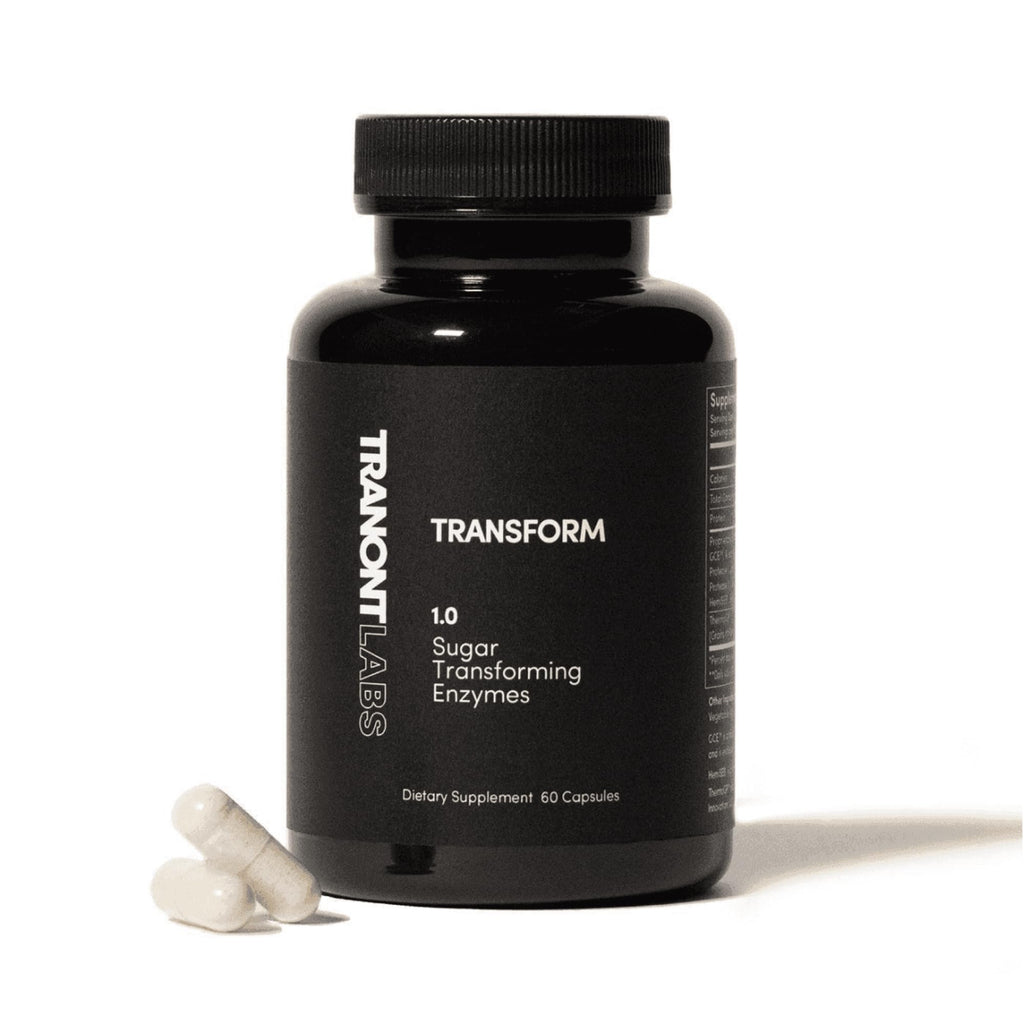 Tranont | Transform Enzymes | 60 Capsules | Weight Loss Support | Carb Blocker | Energy Supplement | Gluten Free & Vegan | Paradise Fruit