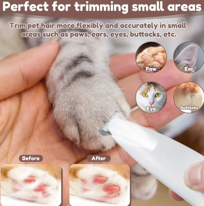 “Smart LED Pet Nail Trimmer – Gentle Grooming Tool”