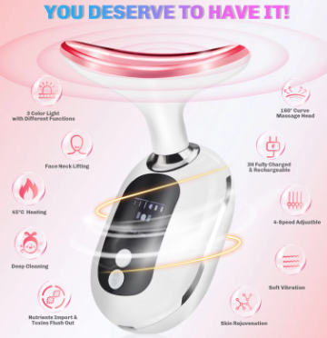 “Smart Neck Therapy Massager – Anti‑Aging & Relaxation”